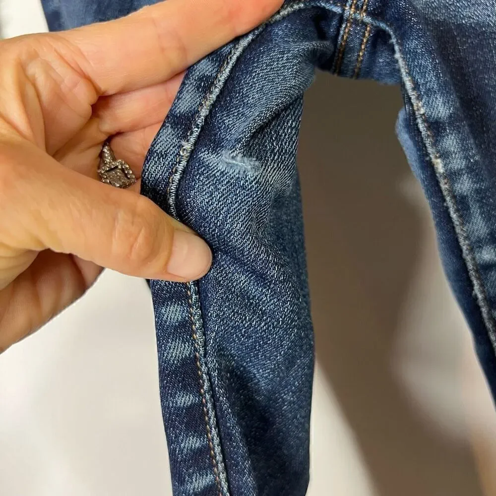 J Brand Caitland Invited Blue Jeans Button Fly